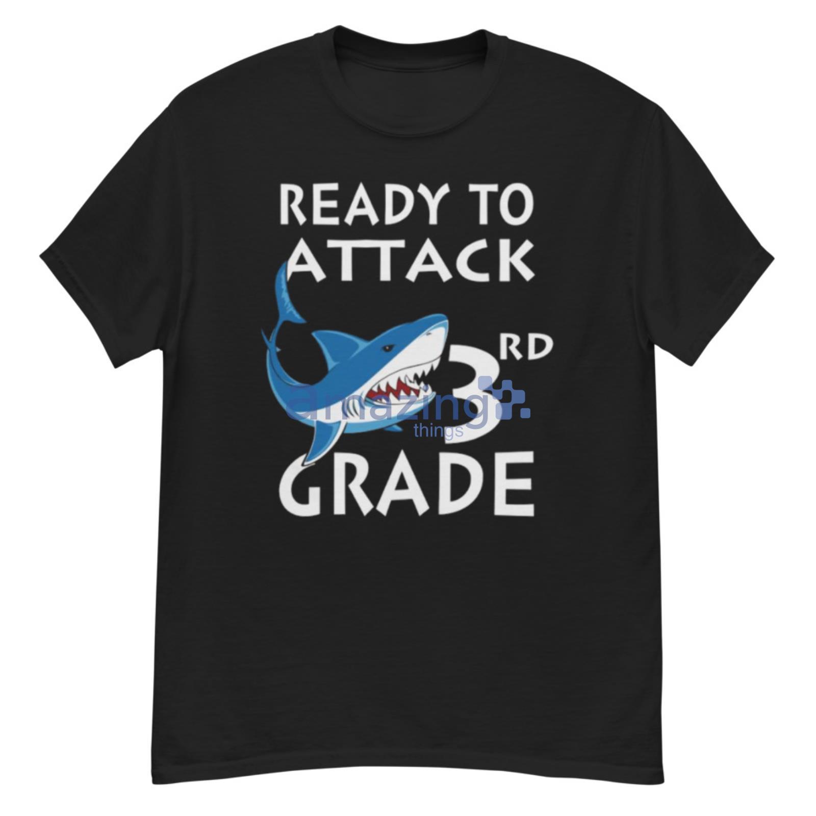 Shark Ready To Attack 3rd Grade Shirt - G500 Men’s Classic T-Shirt