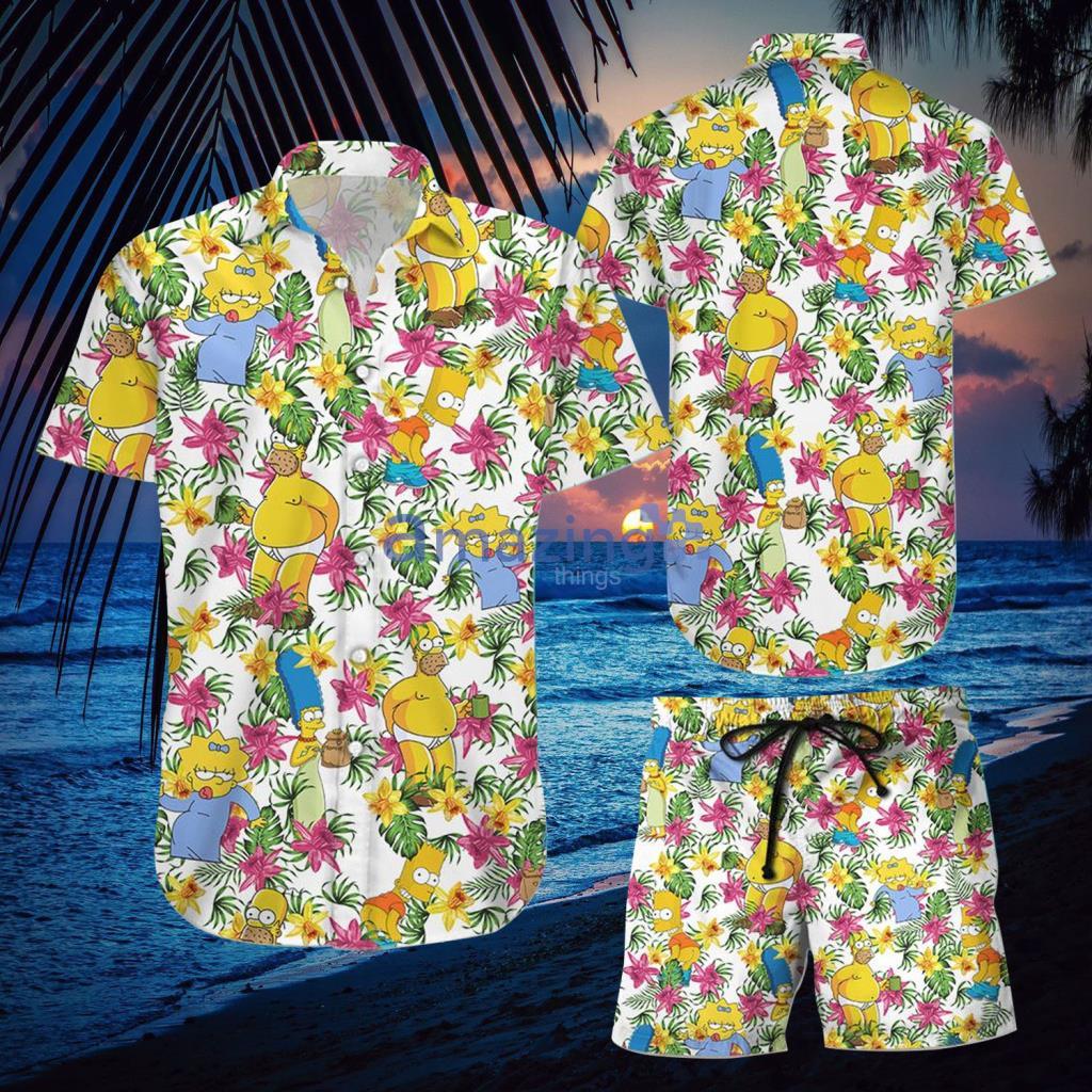 Simpson Gt Vintage Hawaiian Shirt And Short - Simpson Gt Vintage Hawaiian Shirt And Short Simpson Gt Vintage Hawaiian Shirt And Short - Simpson Gt Vintage Hawaiian Shirt And Short