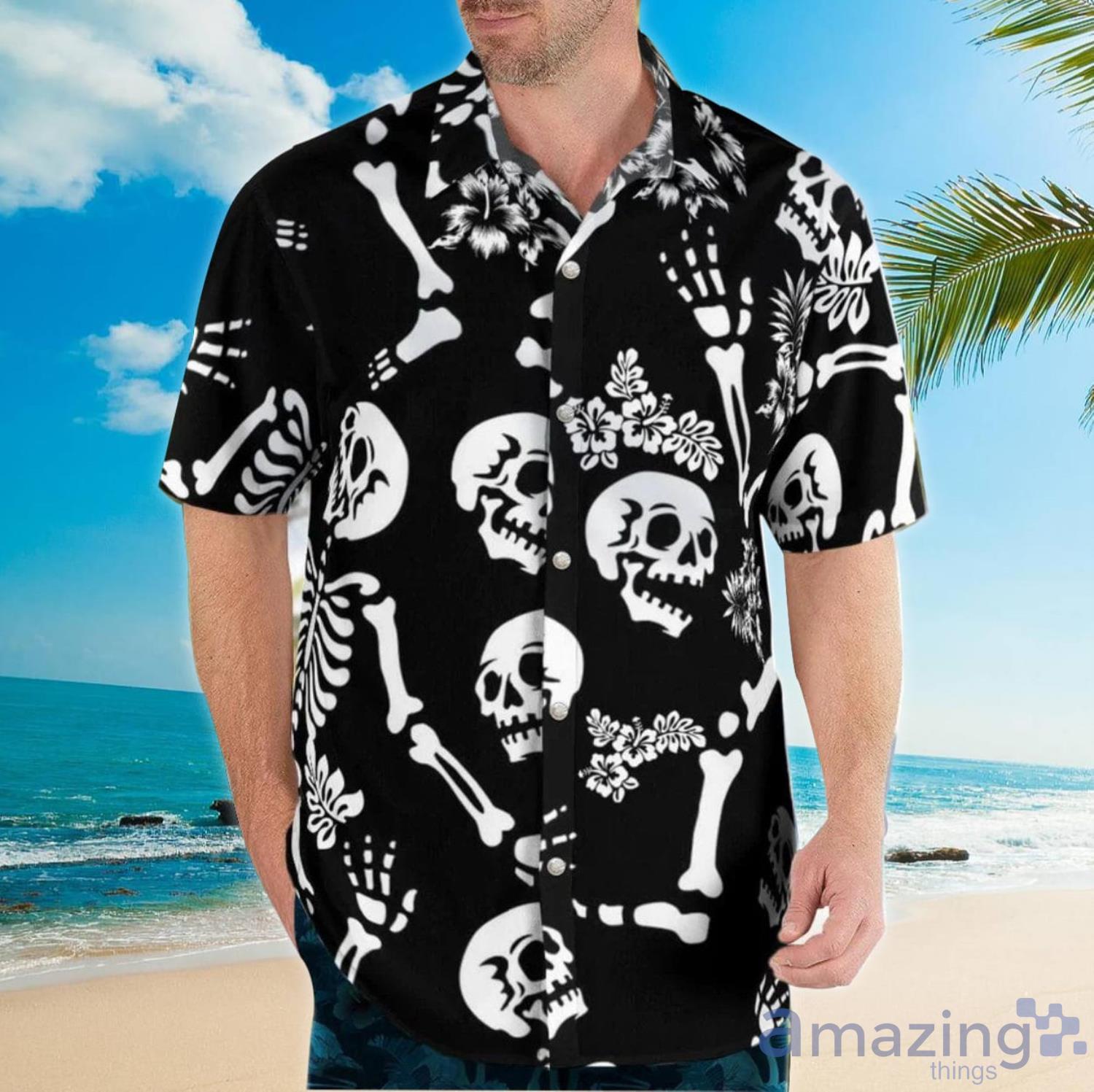 Buffalo Bills Skeleton Dance Hawaii Summer Hawaiian Shirt For Men And Women  - Banantees