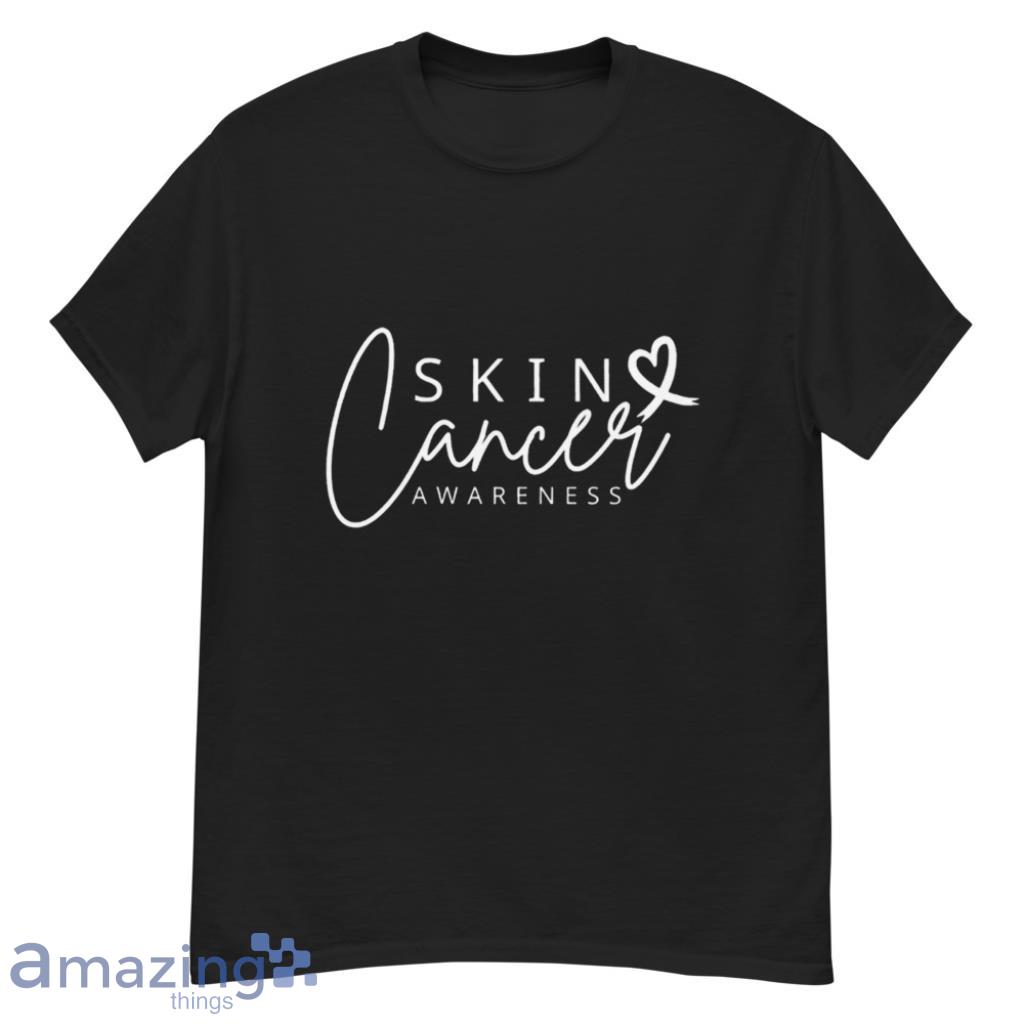 Skin Cancer Awareness T Shirt image Skin Cancer Awareness T Shirt - G500 Men’s Classic T-Shirt