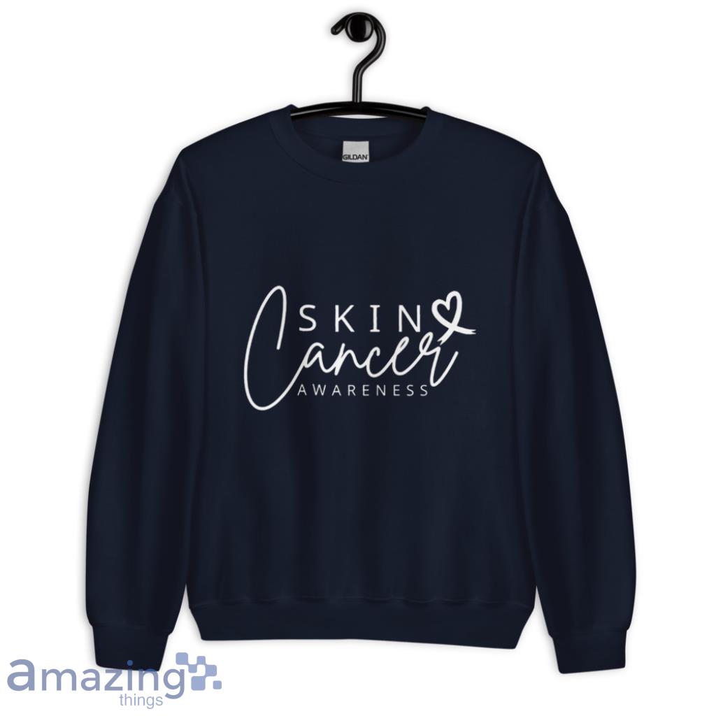 Skin Cancer Awareness T Shirt image Skin Cancer Awareness T Shirt - Unisex Crewneck Sweatshirt-1