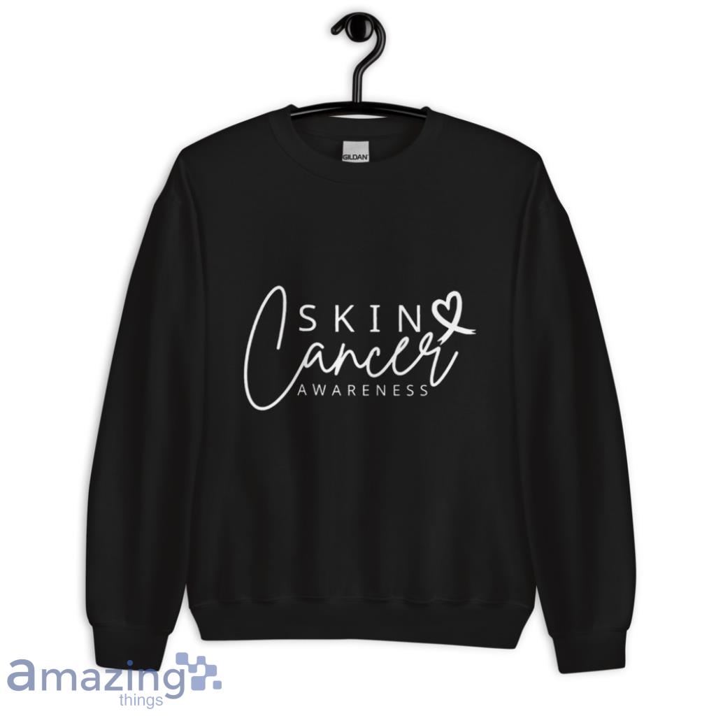 Skin Cancer Awareness T Shirt image Skin Cancer Awareness T Shirt - Unisex Crewneck Sweatshirt