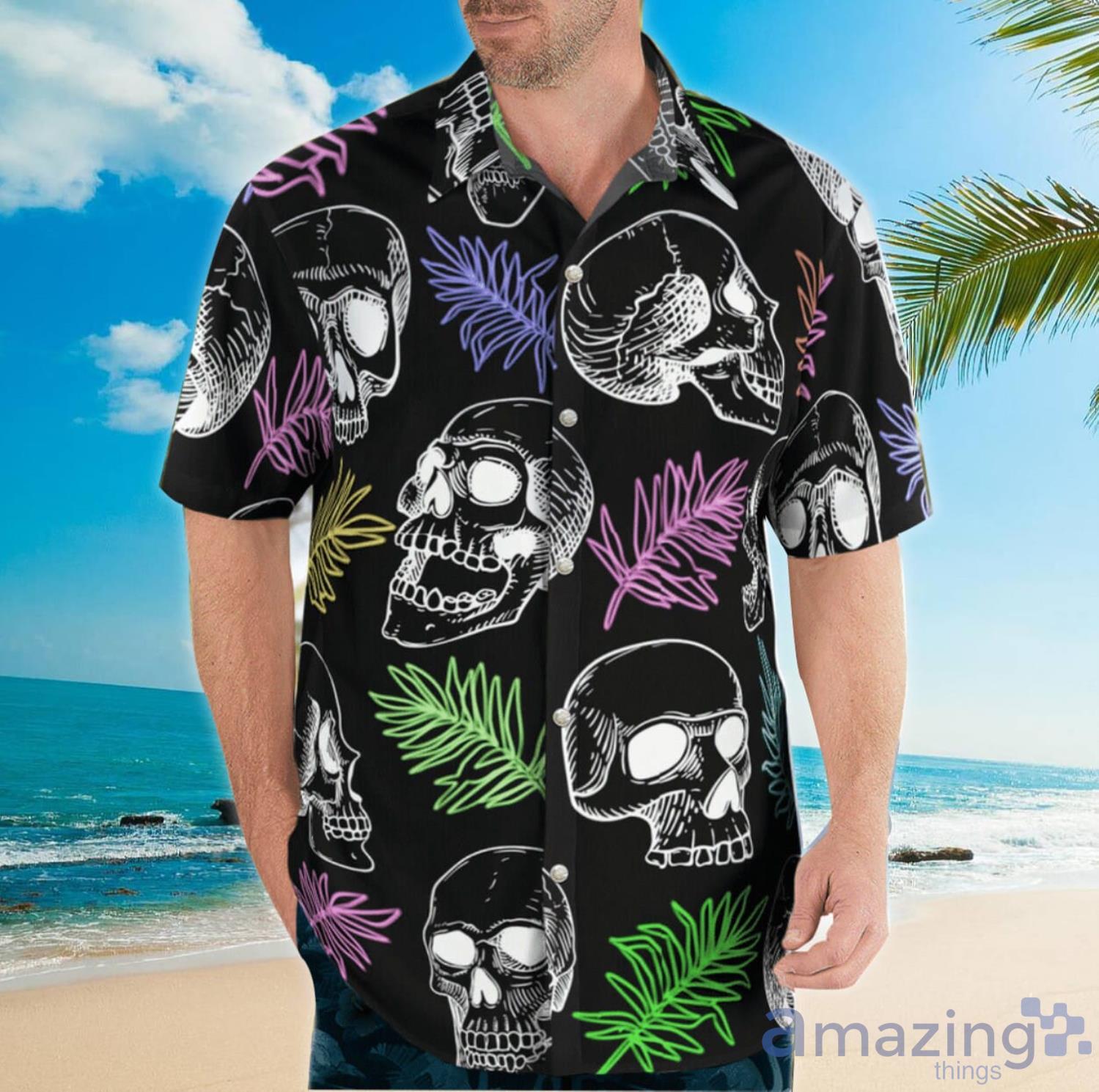 Floral Skull Aloha Trendy Hawaiian Shirts, Skull Trendy Hawaiian Shirt For  Skull Lovers, Hawaii Shirt Men - Trendy Aloha