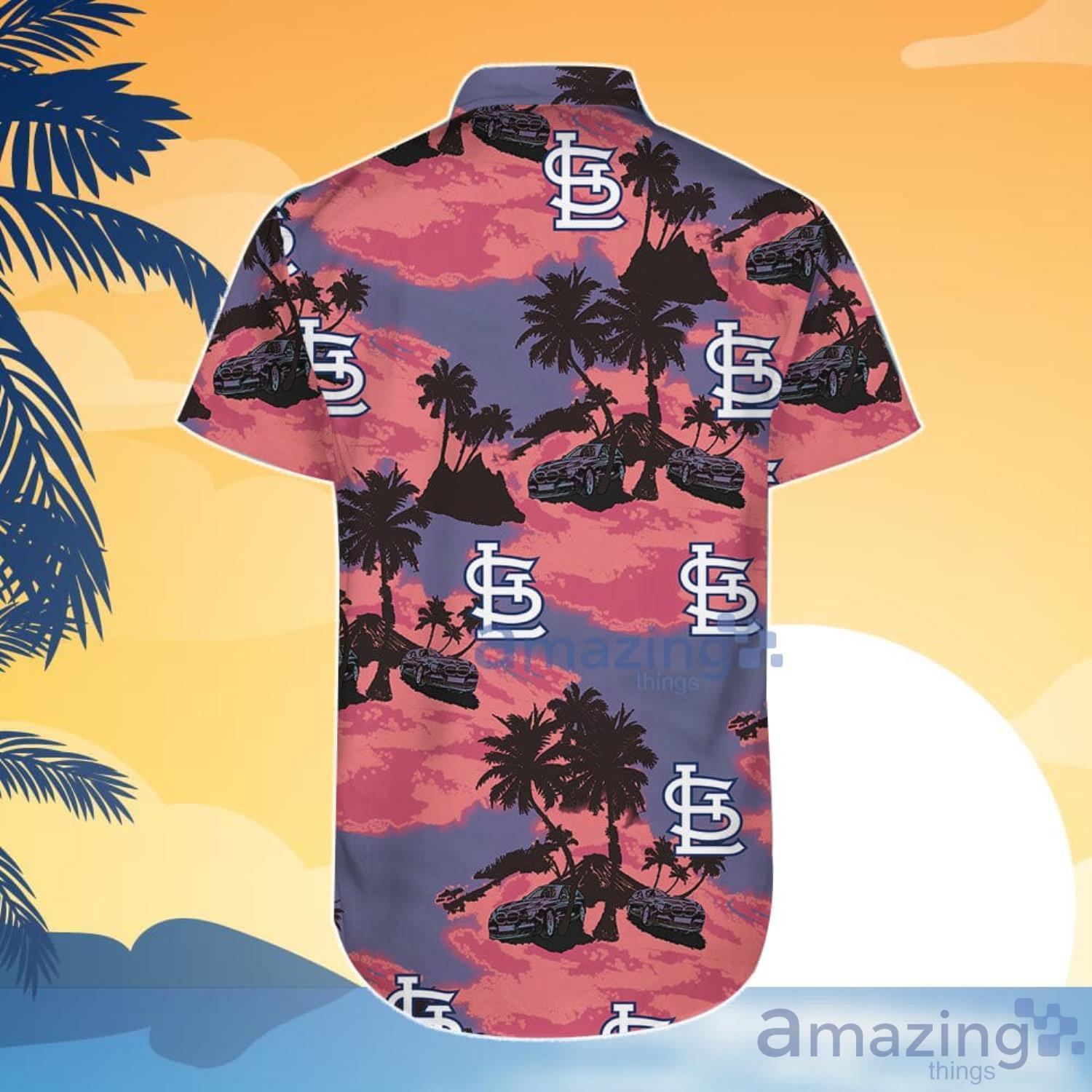 LIMITED] St. Louis Cardinals MLB-Summer Hawaiian Shirt And Shorts