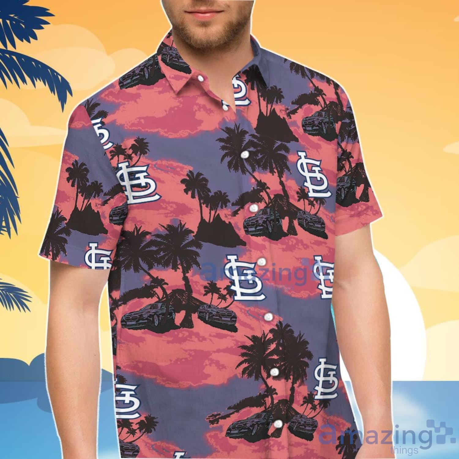 LIMITED] St. Louis Cardinals MLB-Summer Hawaiian Shirt And Shorts