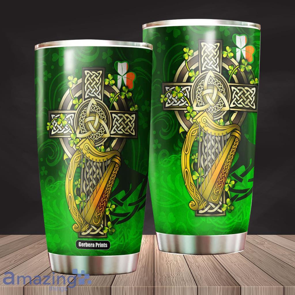 St Patrick Day Celtics Stainless Steel Tumbler - St Patrick Day Celtics Stainless Steel Tumbler