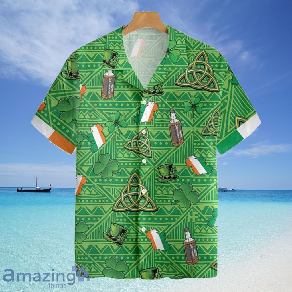 St Patrick's Day Aloha Hawaiian Shirt image St Patrick's Day Aloha Hawaiian Shirt - St Patrick's Day Aloha Hawaiian Shirt