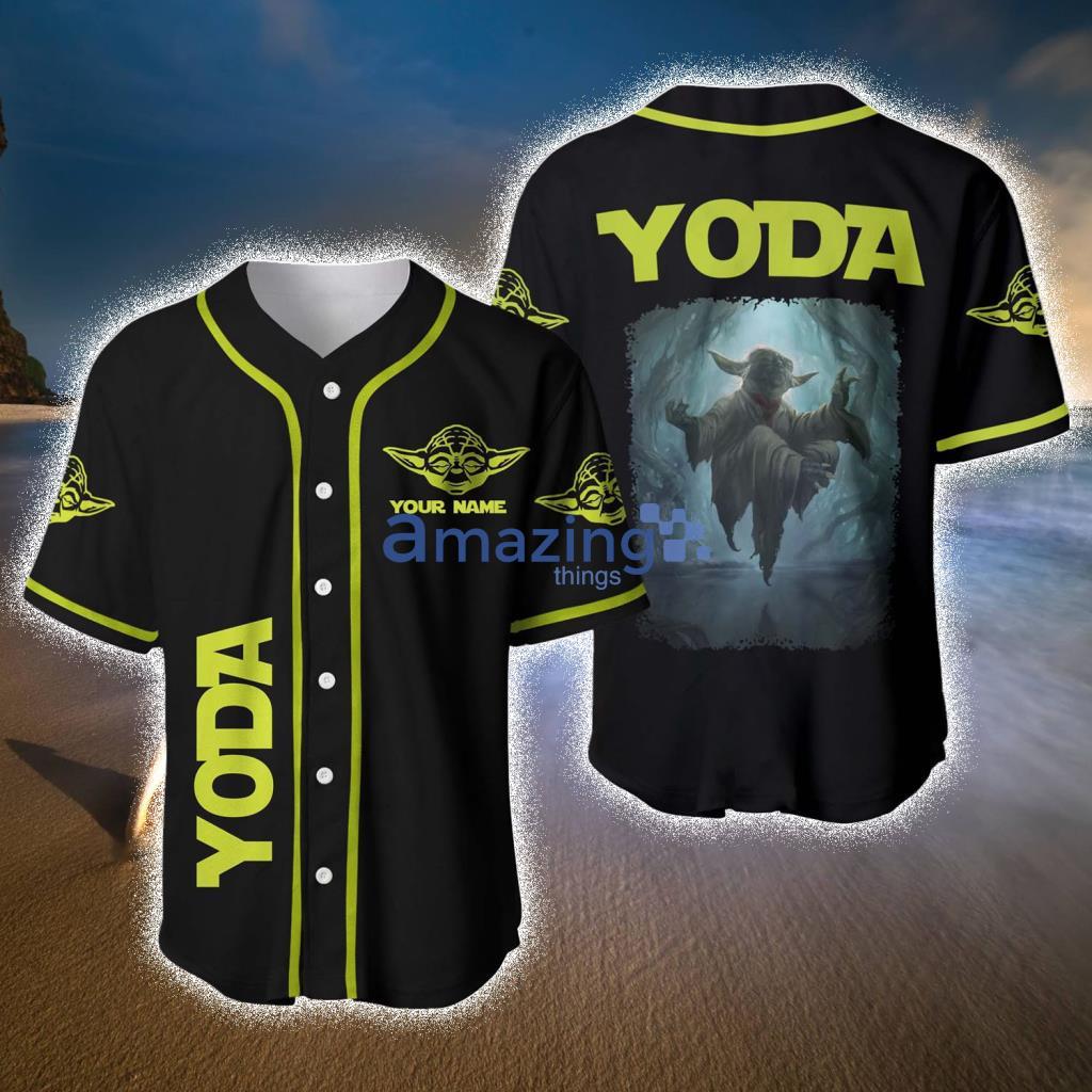 Baby Yoda Baseball Jersey Personalized Baby Yoda Jersey 