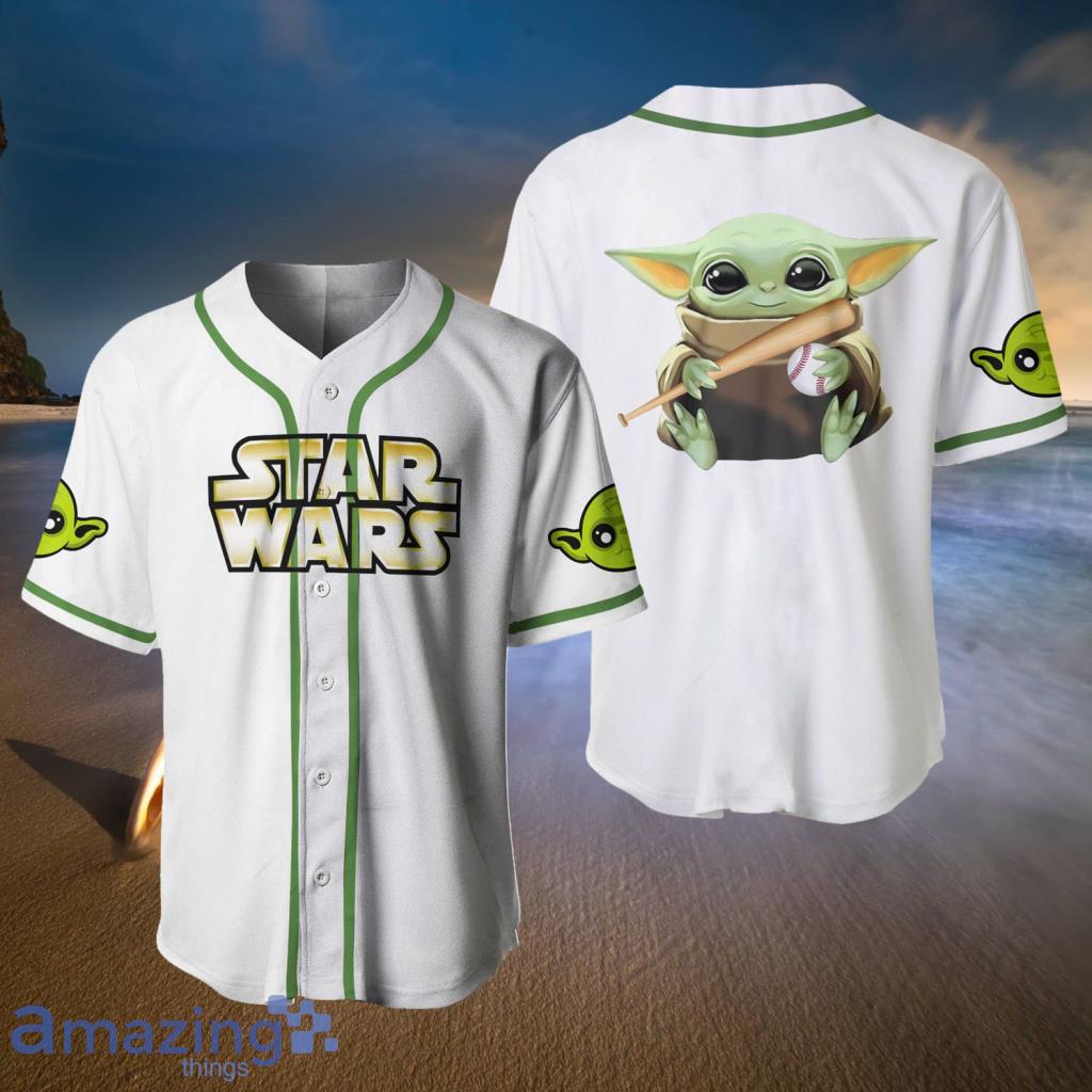 Star Wars Baby Yoda White Green Disney Baseball Jerseys For Men And Women - Star Wars Baby Yoda White Green Disney Baseball Jerseys For Men And Women Star Wars Baby Yoda White Green Disney Baseball Jerseys For Men And Women - Star Wars Baby Yoda White Green Disney Baseball Jerseys For Men And Women