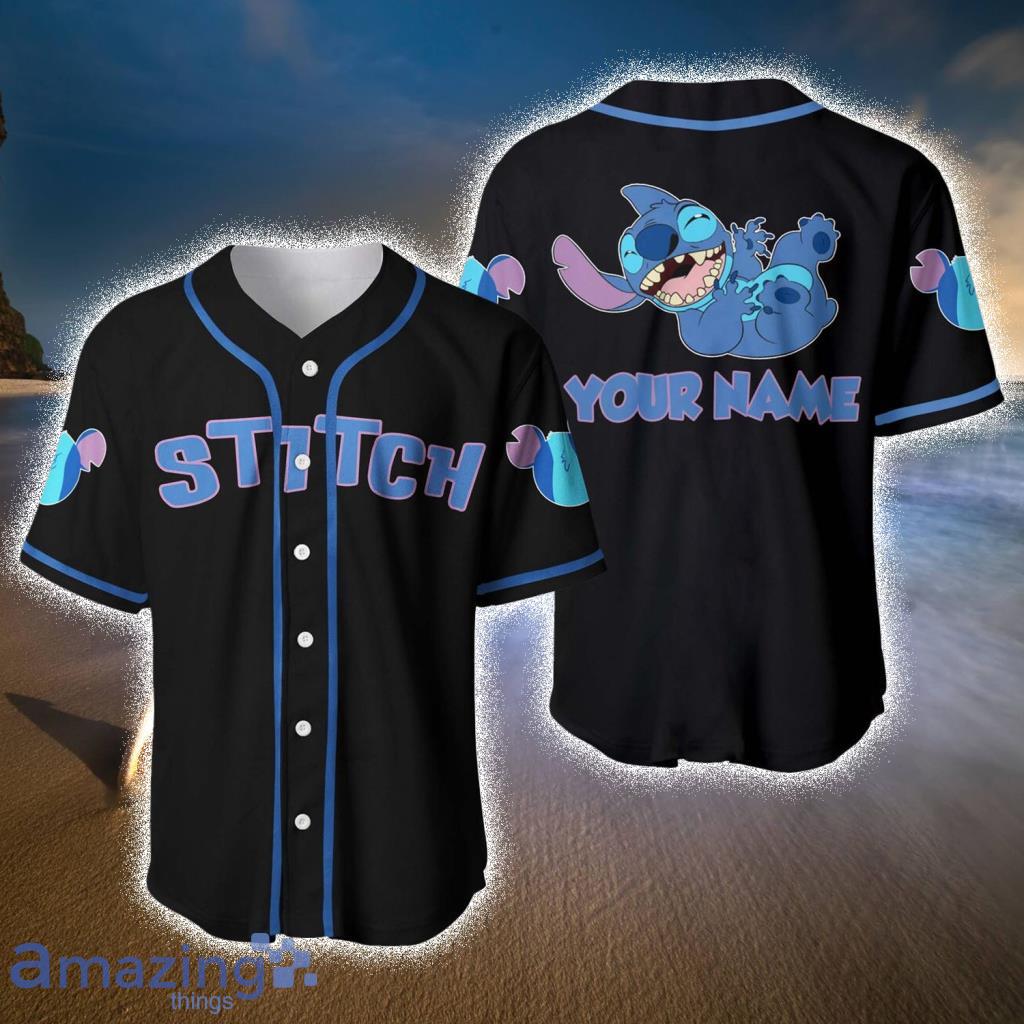 Stitch Smiling Blue Black Disney Custom Baseball Jerseys For Men And Women - Stitch Smiling Blue Black Disney Custom Baseball Jerseys For Men And Women Stitch Smiling Blue Black Disney Custom Baseball Jerseys For Men And Women - Stitch Smiling Blue Black Disney Custom Baseball Jerseys For Men And Women