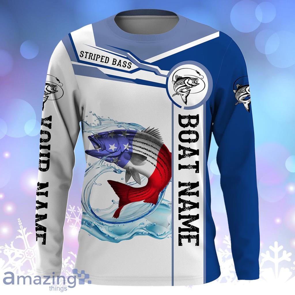  Personalized Fishing Shirt for Men Long Sleeve, 3D