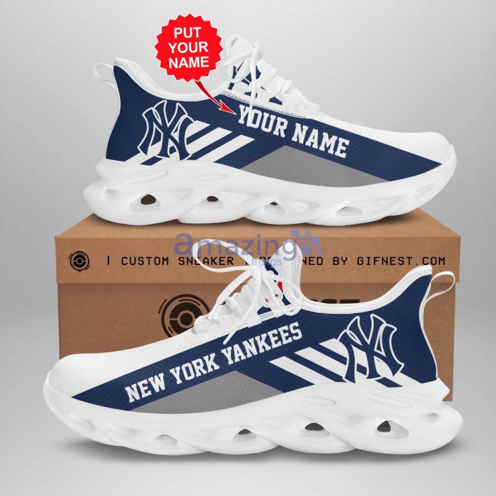 New York Yankees Fan Custom Unofficial Running Shoes Sneakers Trainers –  Shoo Store