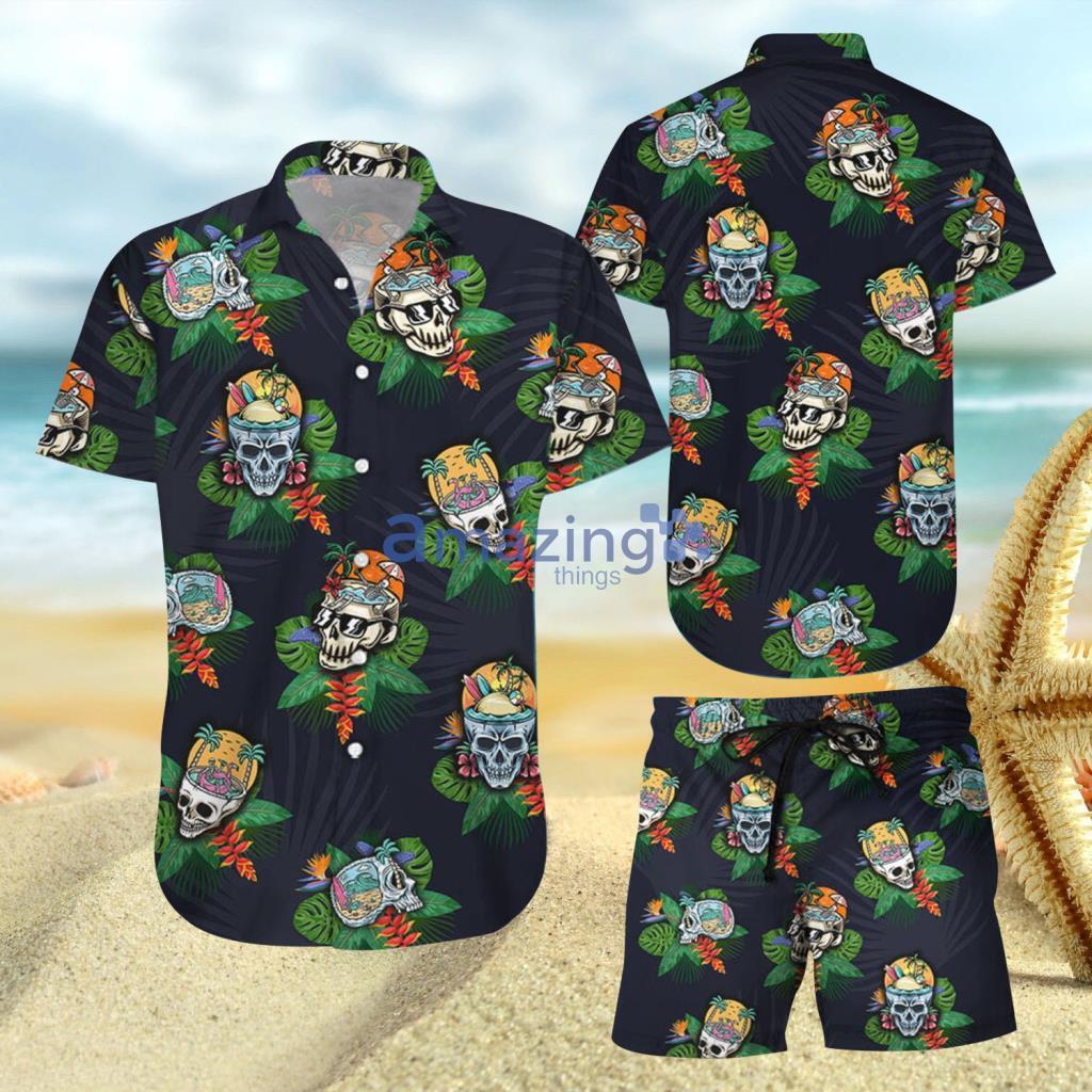 Sugar Tropical Skull Beach Hawaiian Shirt And Short - Sugar Tropical Skull Beach Hawaiian Shirt And Short Sugar Tropical Skull Beach Hawaiian Shirt And Short - Sugar Tropical Skull Beach Hawaiian Shirt And Short