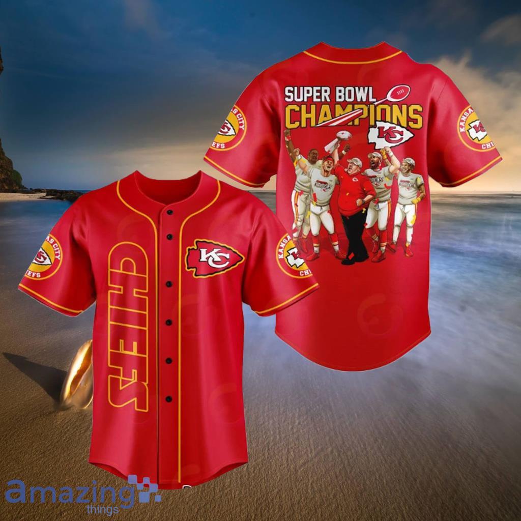 What do the Chiefs' Super Bowl jerseys look like?