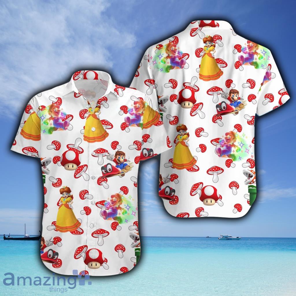 Super Mario Hawaiian Shirt For Men And Women - Super Mario Hawaiian Shirt For Men And Women