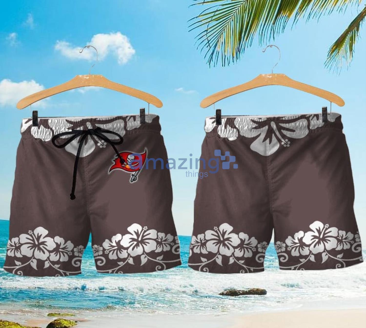 Tampa Bay Buccaneers Lilo And Stitch Hawaiian Shirt And Shorts image Tampa Bay Buccaneers Lilo And Stitch Hawaiian Shirt And Shorts Product Photo 2