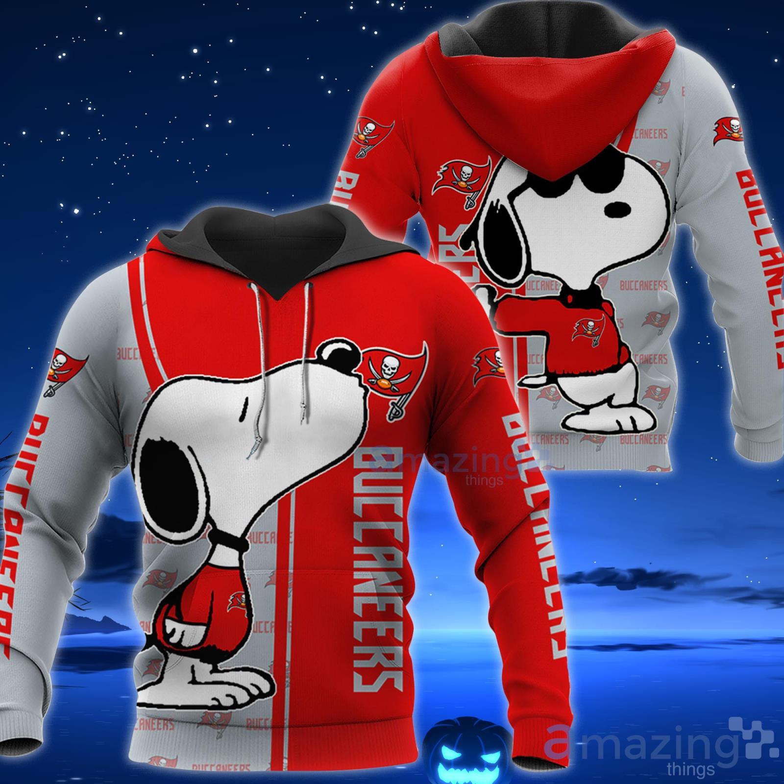 New Orleans Saints Snoopy All Over Printed 3D T-Shirt Hoodie Sweatshirt  Bomber For Sport Fans