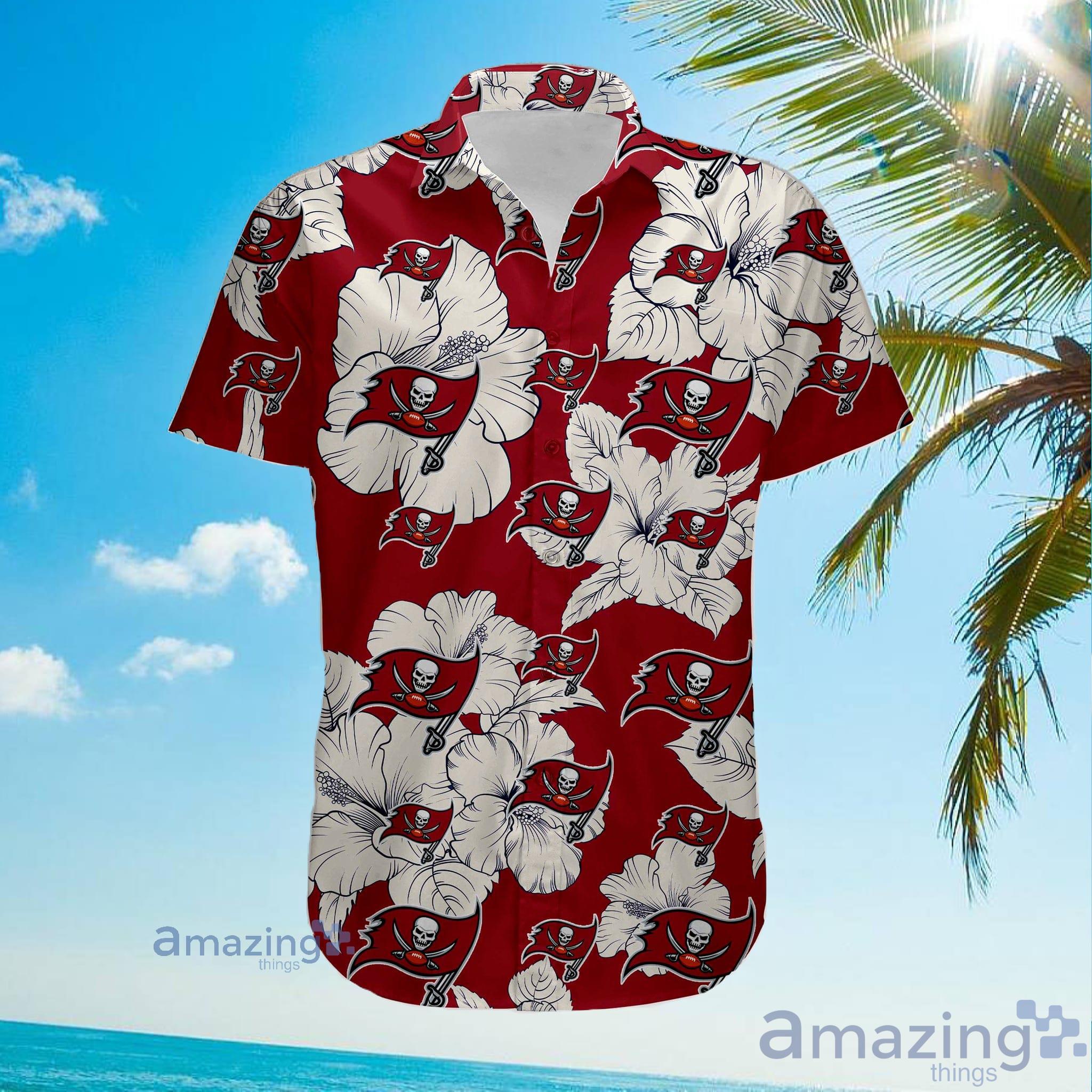 20% OFF Tampa Bay Buccaneers Hawaiian Shirt Tropical Flower Short Sleeve –  4 Fan Shop