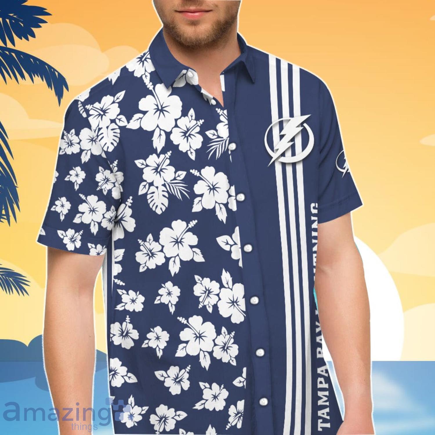 Tampa Bay Lightning Hawaii Floral Pattern Shirt Hawaiian Shirt And