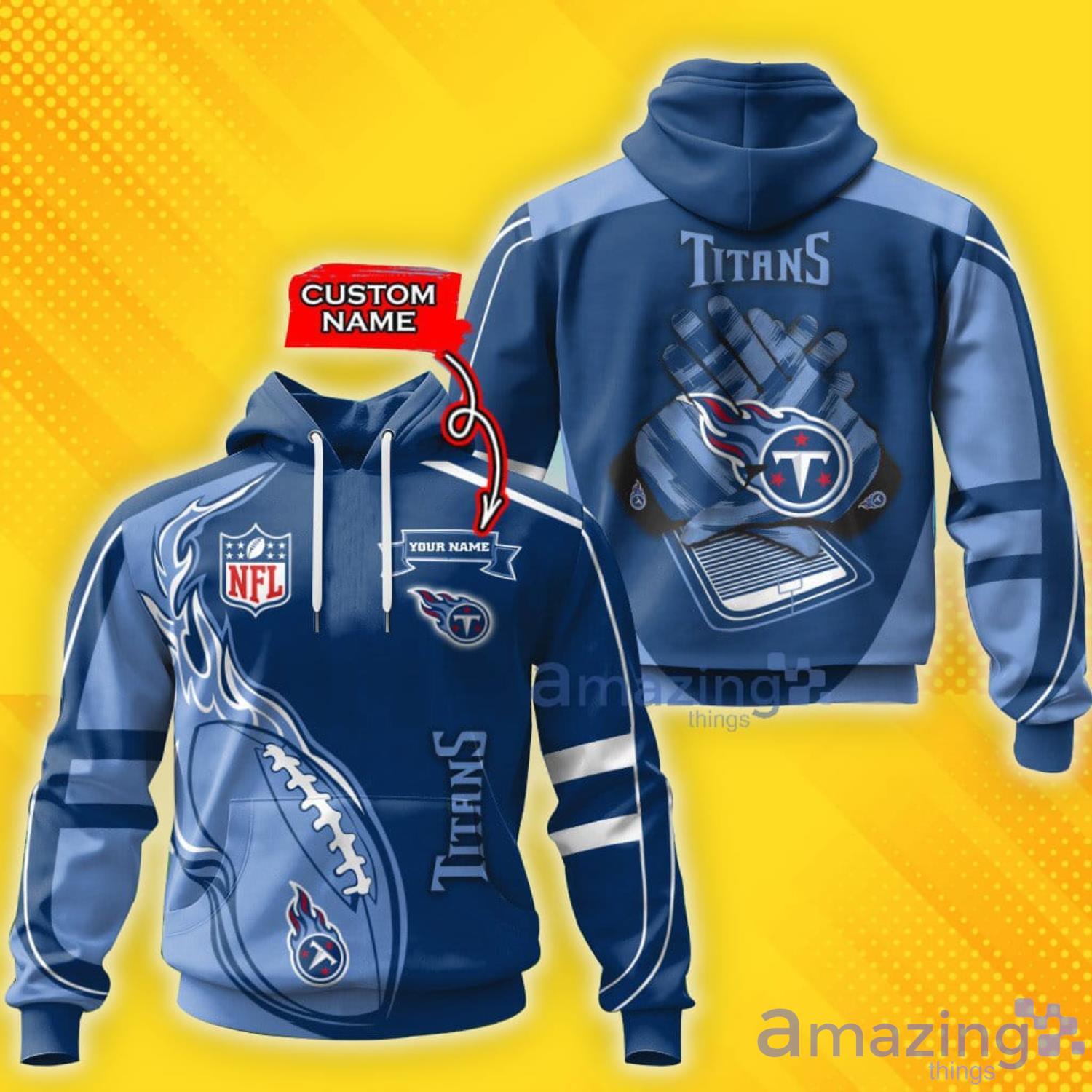 Tennessee Titans 3D T-Shirts For Sport Fans