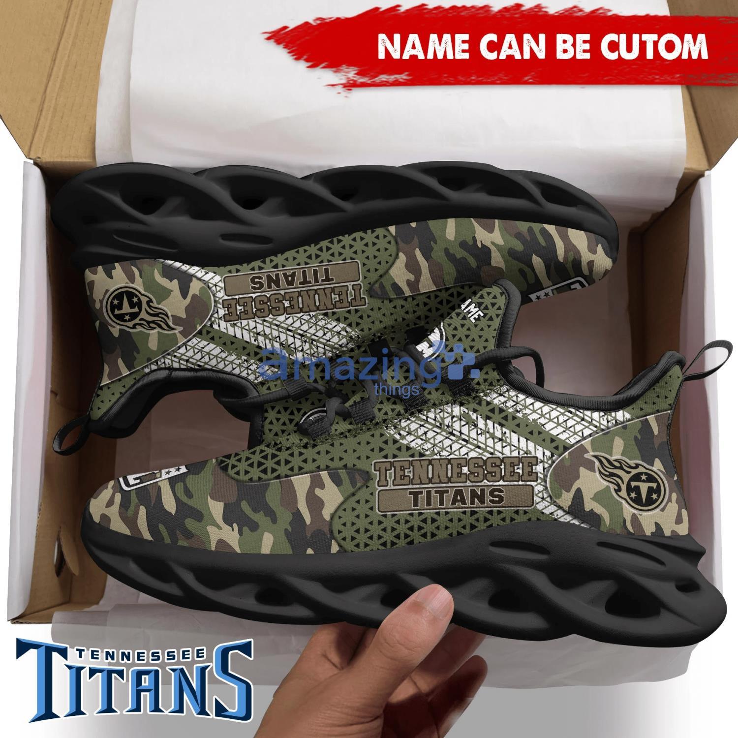 NRL Gold Coast Titans Air Cushion Sport Shoes Custom Name - Freedomdesign