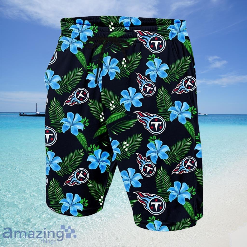 Tennessee Titans Nfl Hawaiian Shirts And Shorts For Fans-1