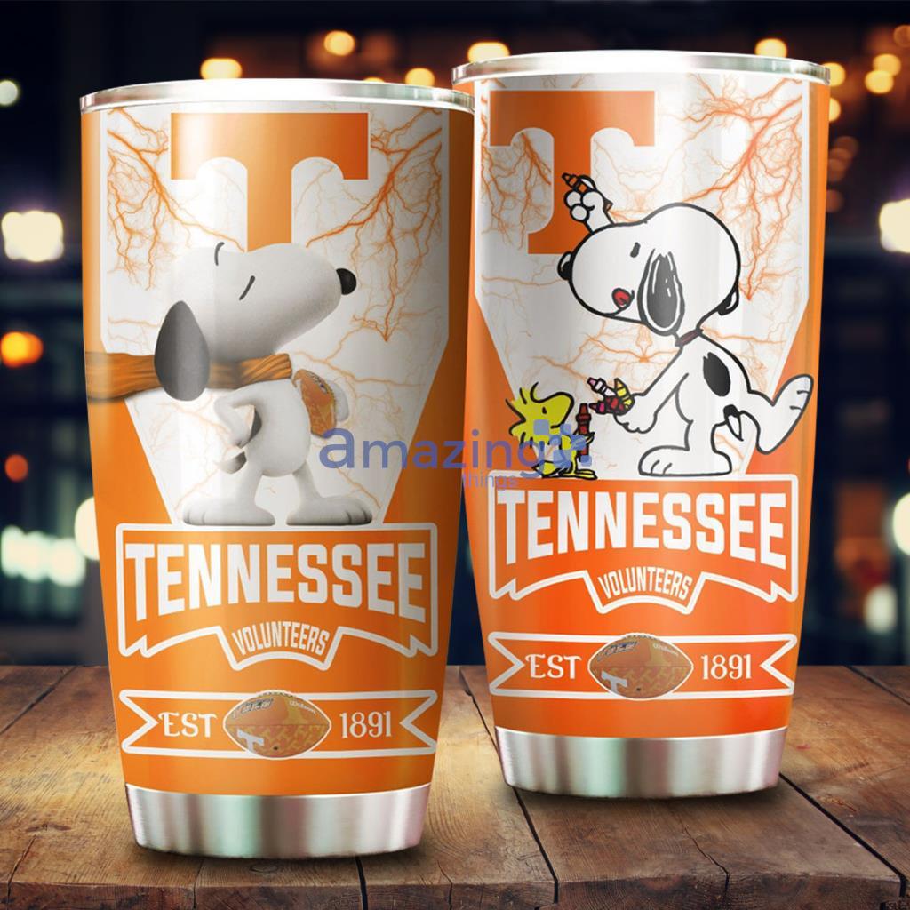 Tennessee Titans Yellow SnoopyTumbler - Tennessee Titans Yellow SnoopyTumbler