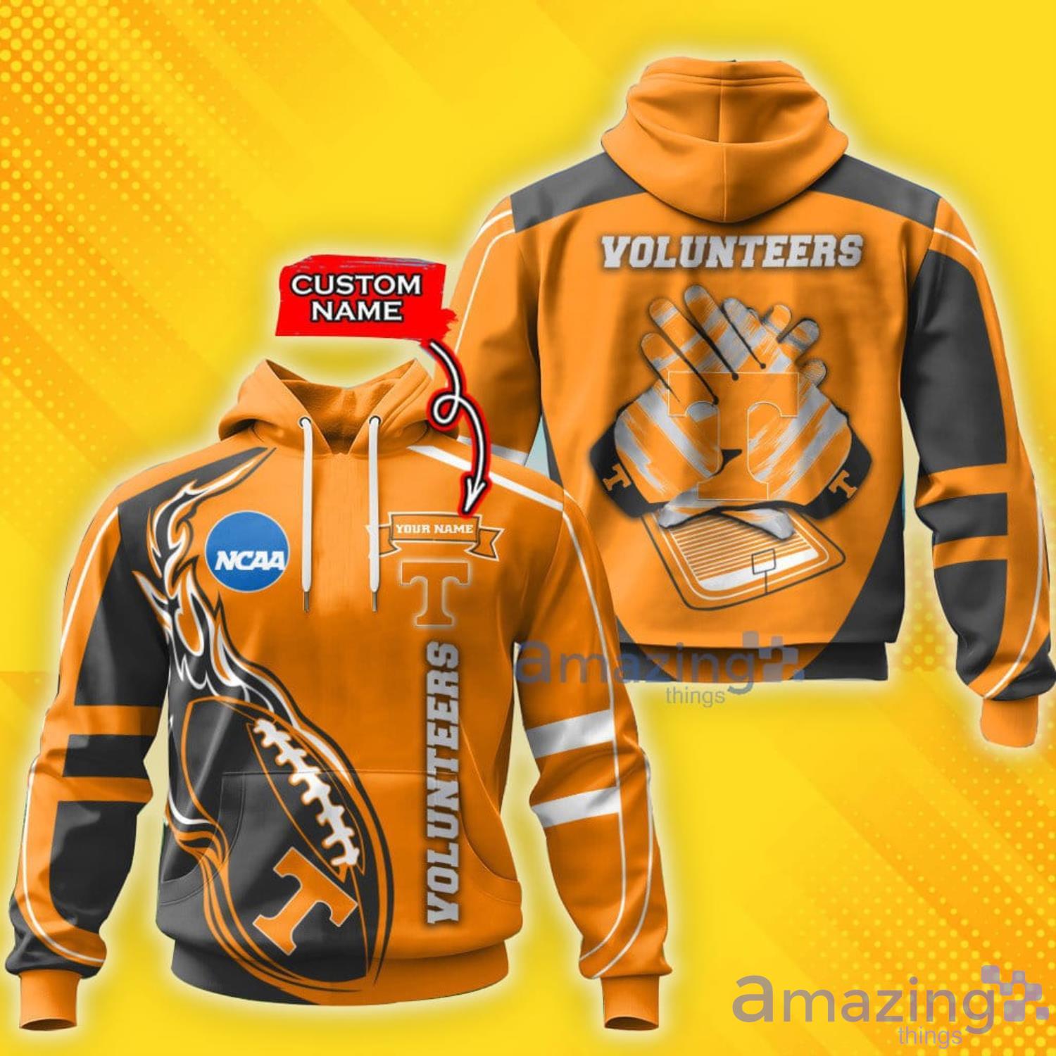 Tennessee Volunteers Custom Name For Sport Fans All Over Printed 3D Shirt Product Photo 1 Tennessee Volunteers Custom Name For Sport Fans All Over Printed 3D Shirt Product Photo 1