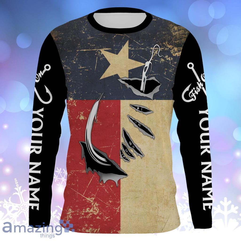 Texas Fishing Longsleeve 3D For Men And Women - Texas Fishing Longsleeve 3D For Men And Women