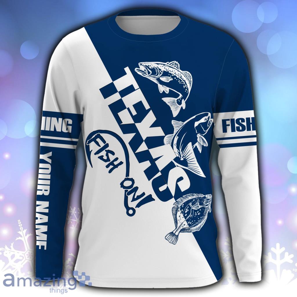  Personalized Fishing Shirt for Men Long Sleeve, 3D