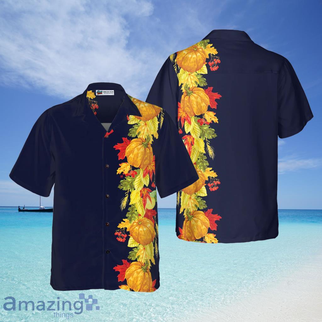 Thanksgiving Harvest Season Elements Hawaiian Shirt For Men And Women - Thanksgiving Harvest Season Elements Hawaiian Shirt For Men And Women