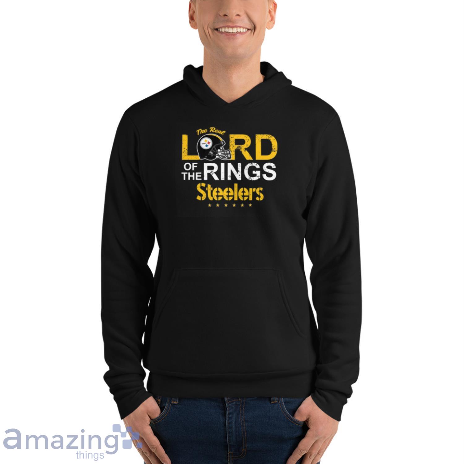The Real Lord Of The Rings Pittsburgh Steelers T Shirts image The Real Lord Of The Rings Pittsburgh Steelers T Shirts - Unisex Fleece Pullover Hoodie