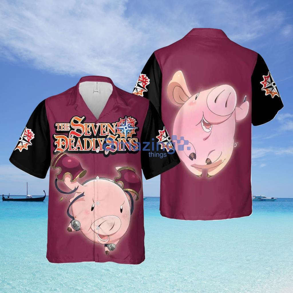 The Seven Deadly Sins Anime Hawaiian Shirt - The Seven Deadly Sins Anime Hawaiian Shirt