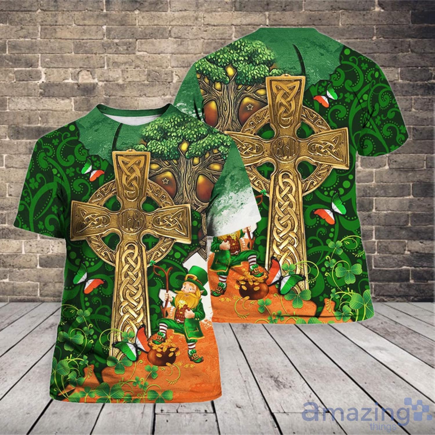 This Is My Lucky Happy Patricks Day Irish 3D T-Shirt Product Photo 1