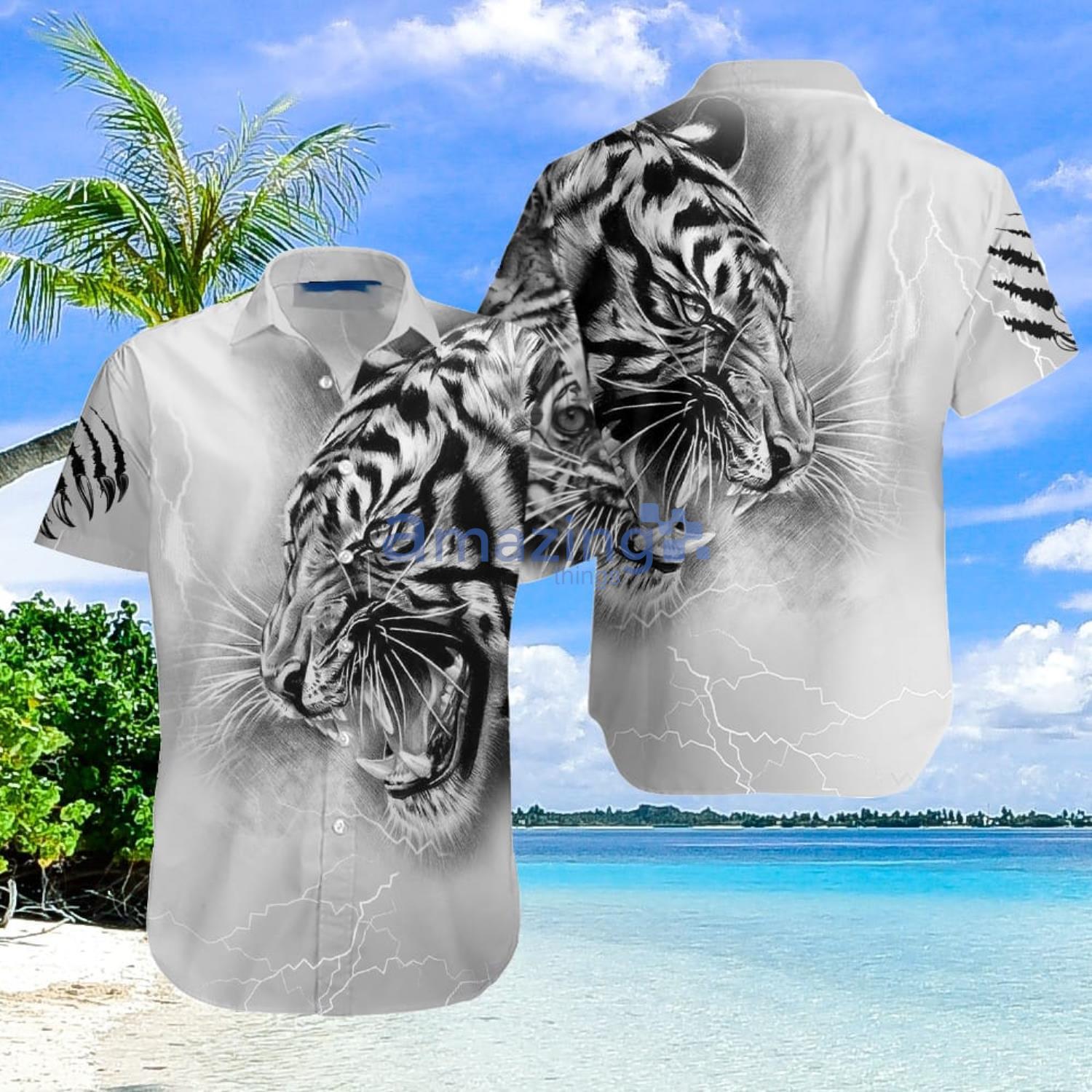 Tiger Aloha Gift For Summer Hawaiian Shirt Men And Women Product Photo 1
