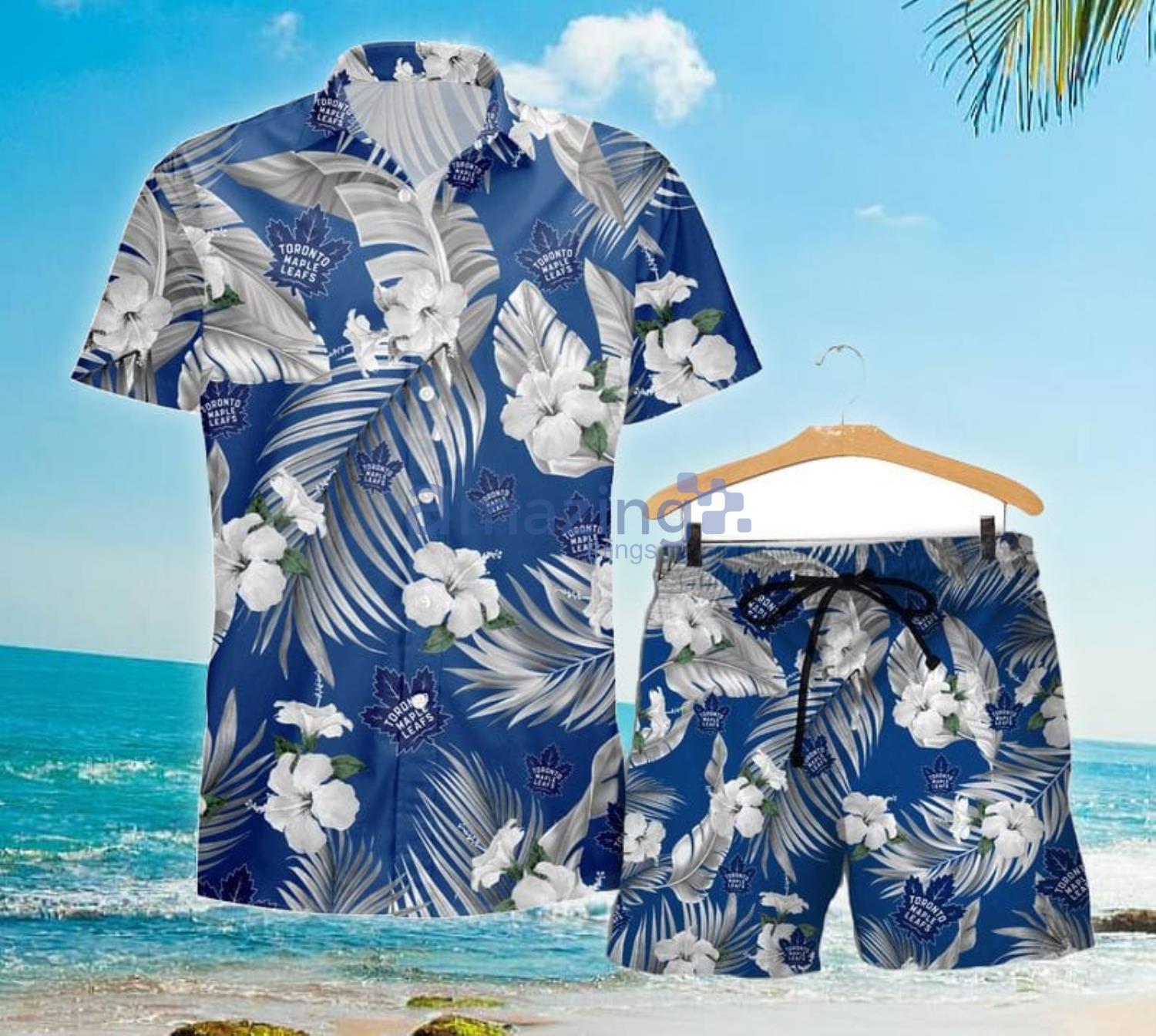 Toronto Maple Leafs Hawaiian Shirts, Beach Short