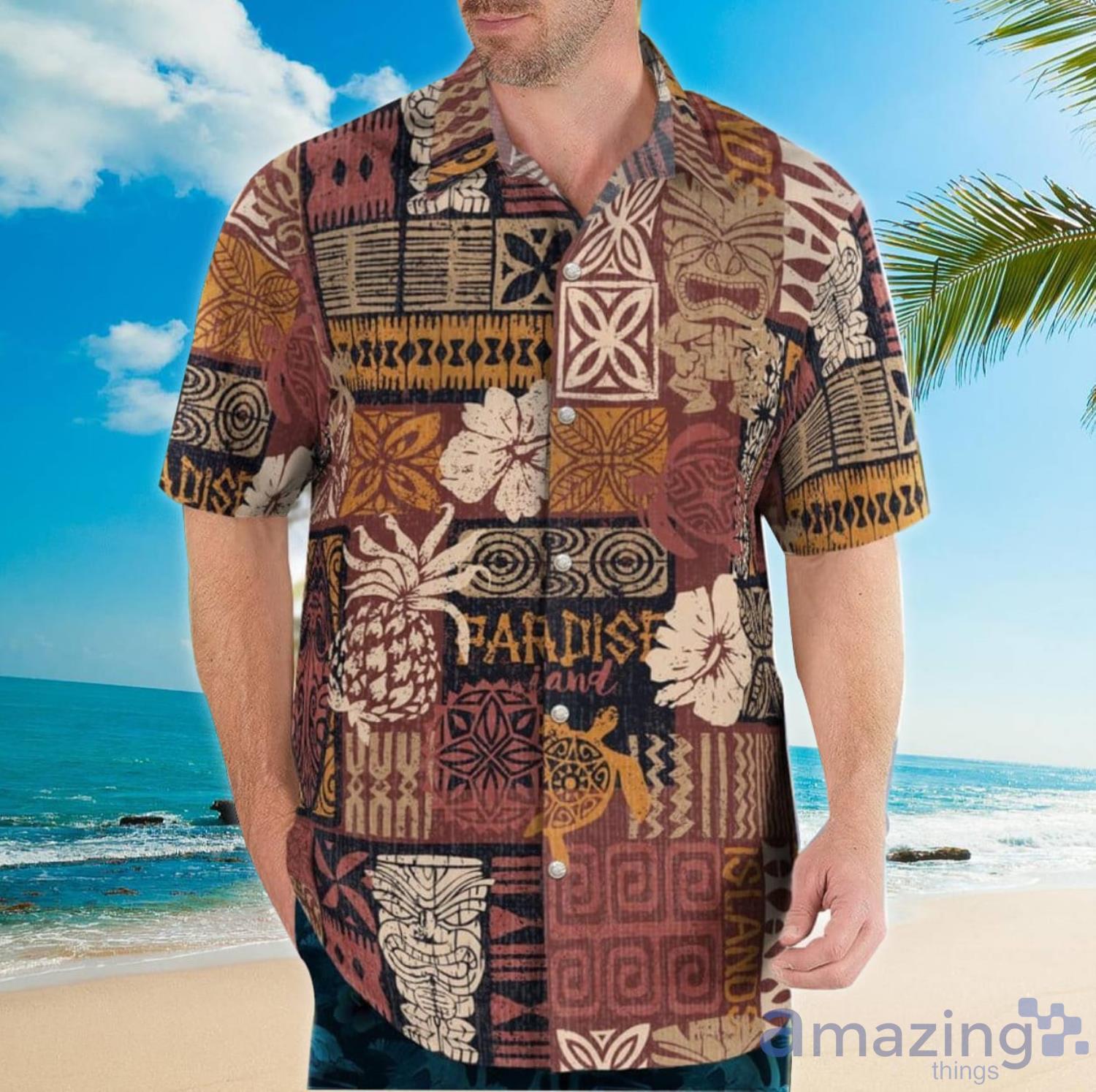 Tribal Turtles Aloha Happy Summer Hawaiian Shirt For Men And Women Product Photo 1
