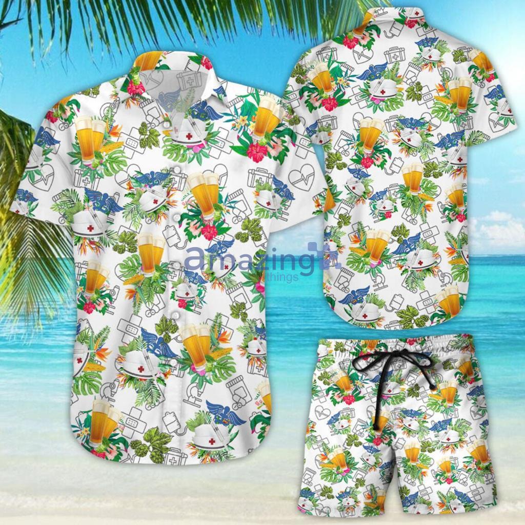 Tropical Aloha Nurse Beer Gifts Hawaiian Shirt And Short - Tropical Aloha Nurse Beer Gifts Hawaiian Shirt And Short Tropical Aloha Nurse Beer Gifts Hawaiian Shirt And Short - Tropical Aloha Nurse Beer Gifts Hawaiian Shirt And Short