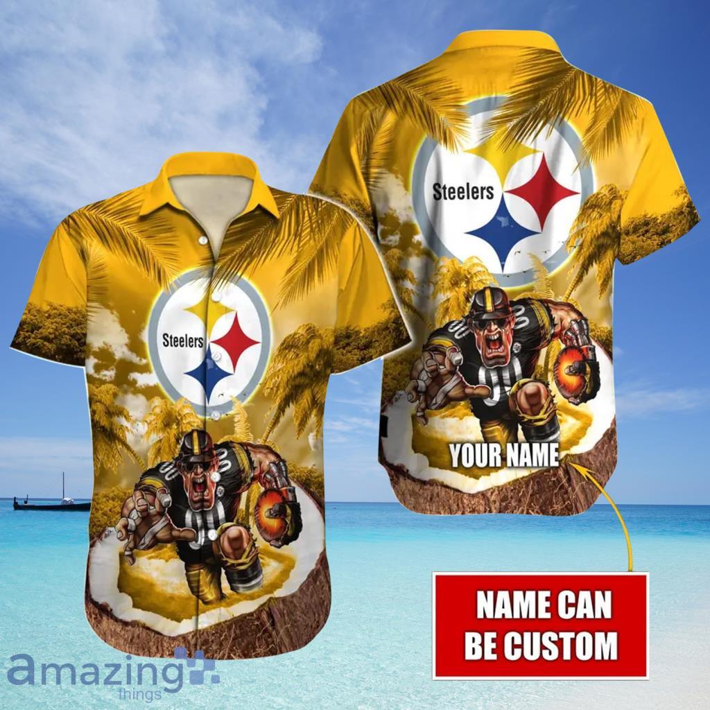 Tropical Custom Pittsburgh Steelers NFL Hawaiian Shirt For Fans - Tropical Custom Pittsburgh Steelers NFL Hawaiian Shirt For Fans Tropical Custom Pittsburgh Steelers NFL Hawaiian Shirt For Fans - Tropical Custom Pittsburgh Steelers NFL Hawaiian Shirt For Fans