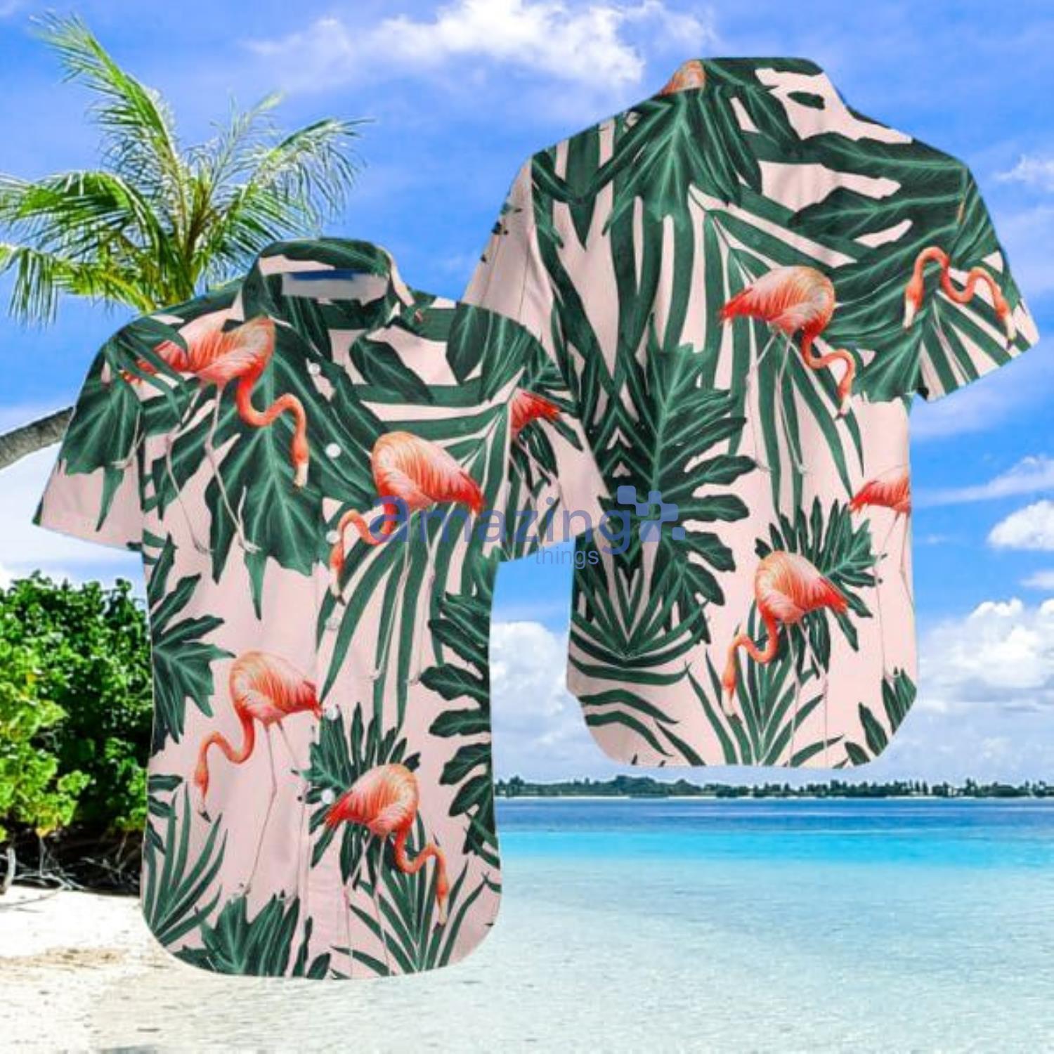 Tropical Flamingo Gift For Summer Hawaiian Shirt Men And Women Product Photo 1 Tropical Flamingo Gift For Summer Hawaiian Shirt Men And Women Product Photo 1