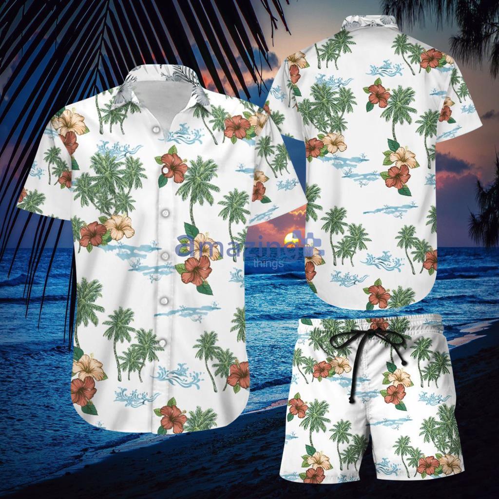 Tropical Hibiscus Flower Beach Pattern Hawaiian Shirt And Short - Tropical Hibiscus Flower Beach Pattern Hawaiian Shirt And Short Tropical Hibiscus Flower Beach Pattern Hawaiian Shirt And Short - Tropical Hibiscus Flower Beach Pattern Hawaiian Shirt And Short