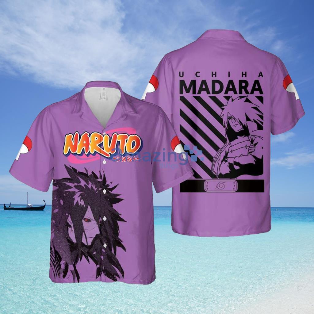 Uchiha Madara Naruto Anime Hawaiian Shirt - Uchiha Madara Naruto Anime Hawaiian Shirt