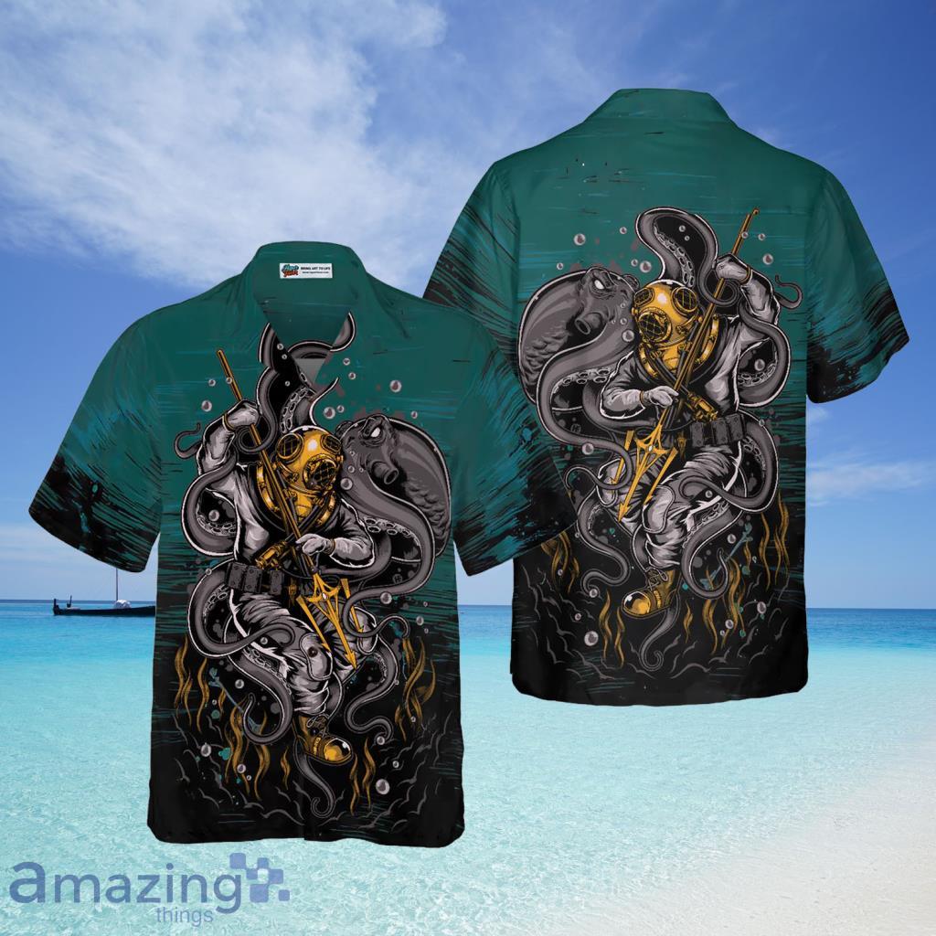 Underwater Scuba Diving Hawaiian Shirt Hawaiian Shirt For Men And Women - Underwater Scuba Diving Hawaiian Shirt Hawaiian Shirt For Men And Women