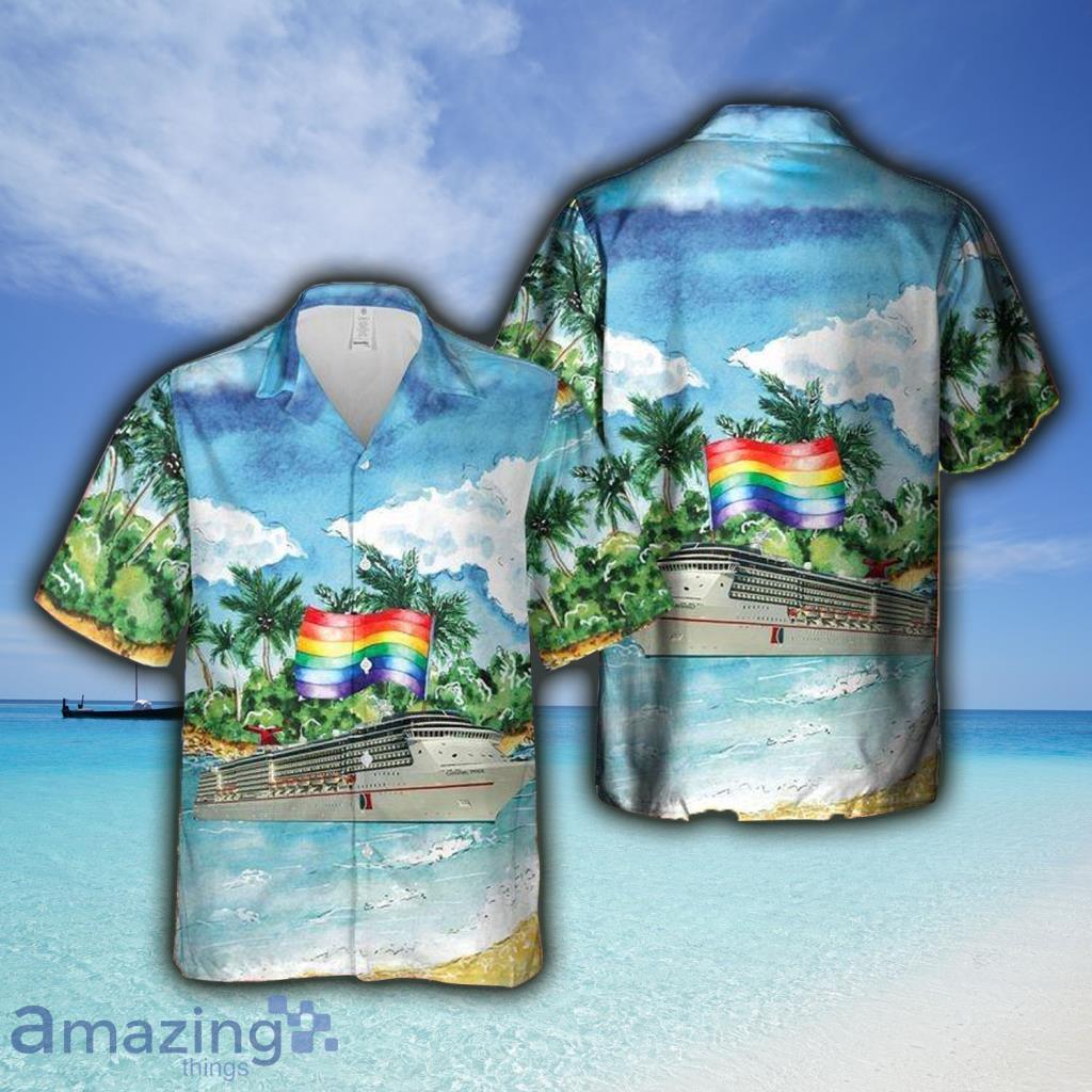 US Cruise Happy LGBT Pride Month Hawaiian Shirt For Men And Women - US Cruise Happy LGBT Pride Month Hawaiian Shirt For Men And Women