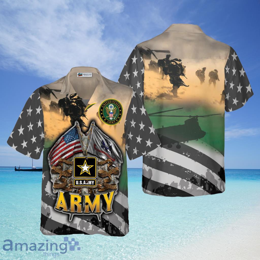 US Army 72nd Armor Regiment Hawaiian Shirt Beachwear For Men- Gift