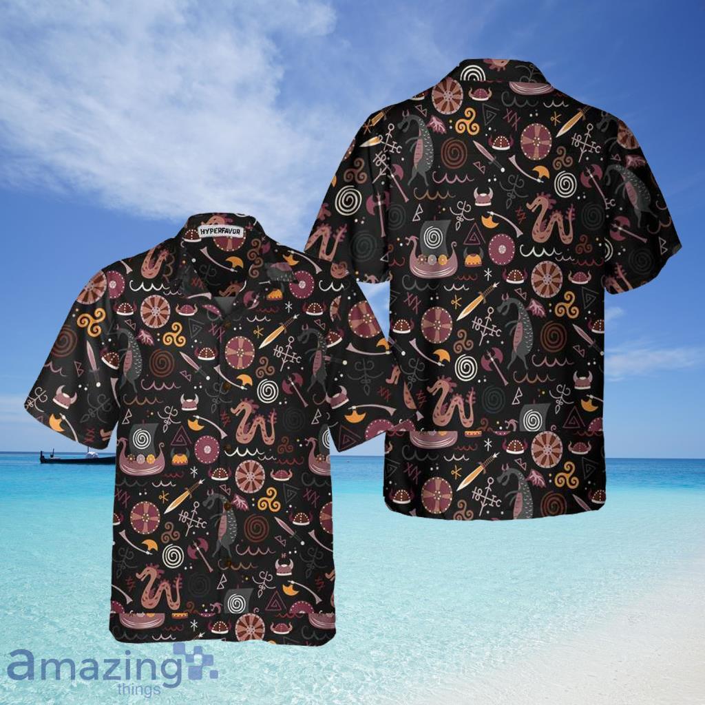 Viking Pattern Hawaiian Shirt For Men And Women - Viking Pattern Hawaiian Shirt For Men And Women