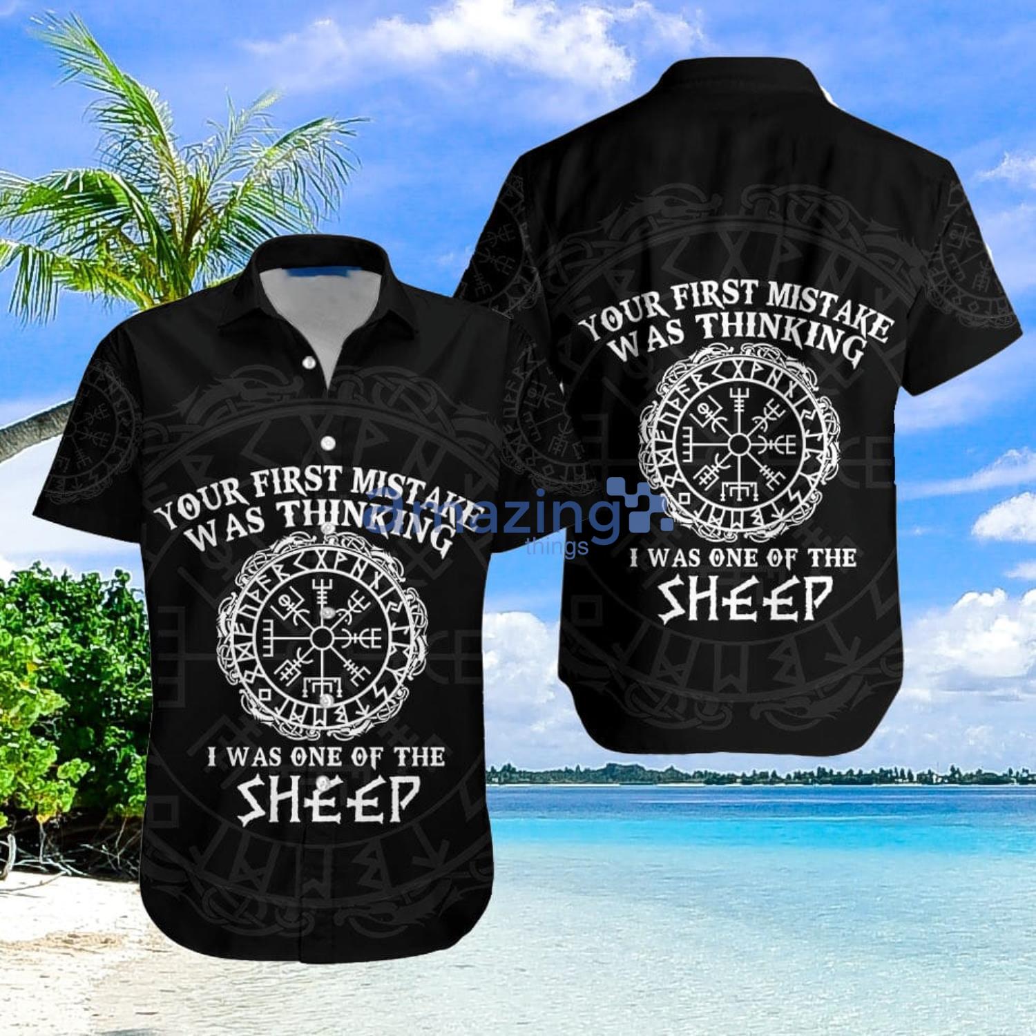 Vikings Aloha Gift For Summer Hawaiian Shirt Men And Women Product Photo 1