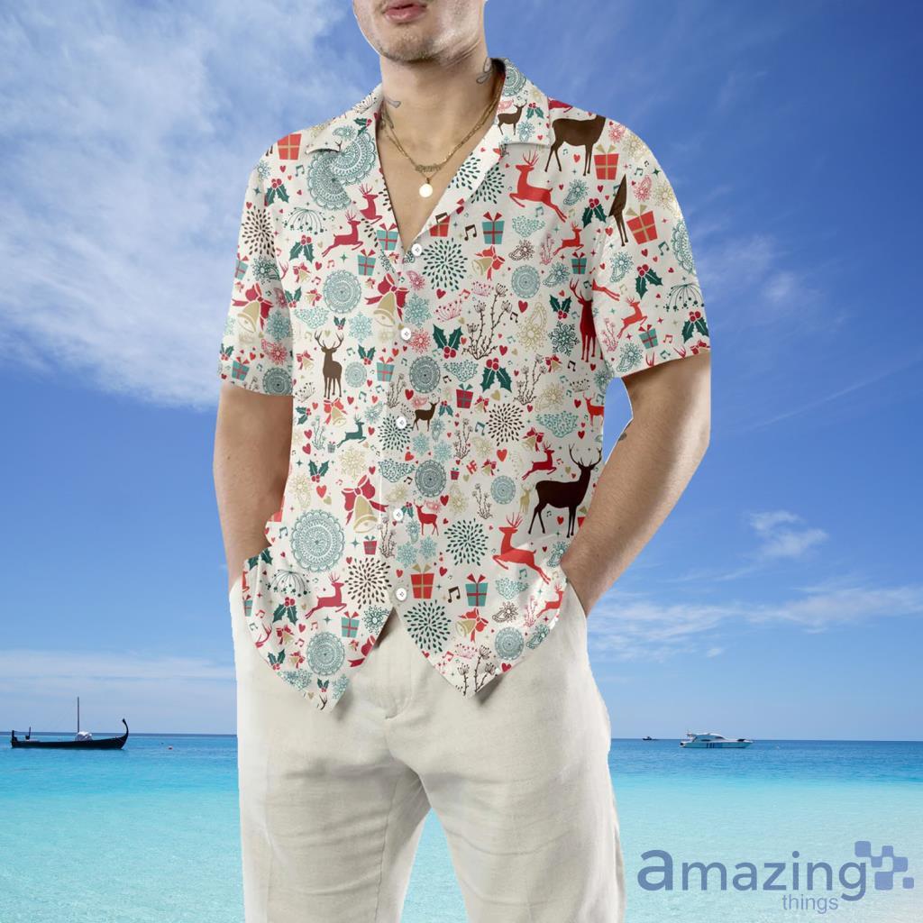 Vintage Christmas Reindeer Hawaiian Shirt For Men And Women - Vintage Christmas Reindeer Hawaiian Shirt For Men And Women Vintage Christmas Reindeer Hawaiian Shirt For Men And Women - Vintage Christmas Reindeer Hawaiian Shirt For Men And Women