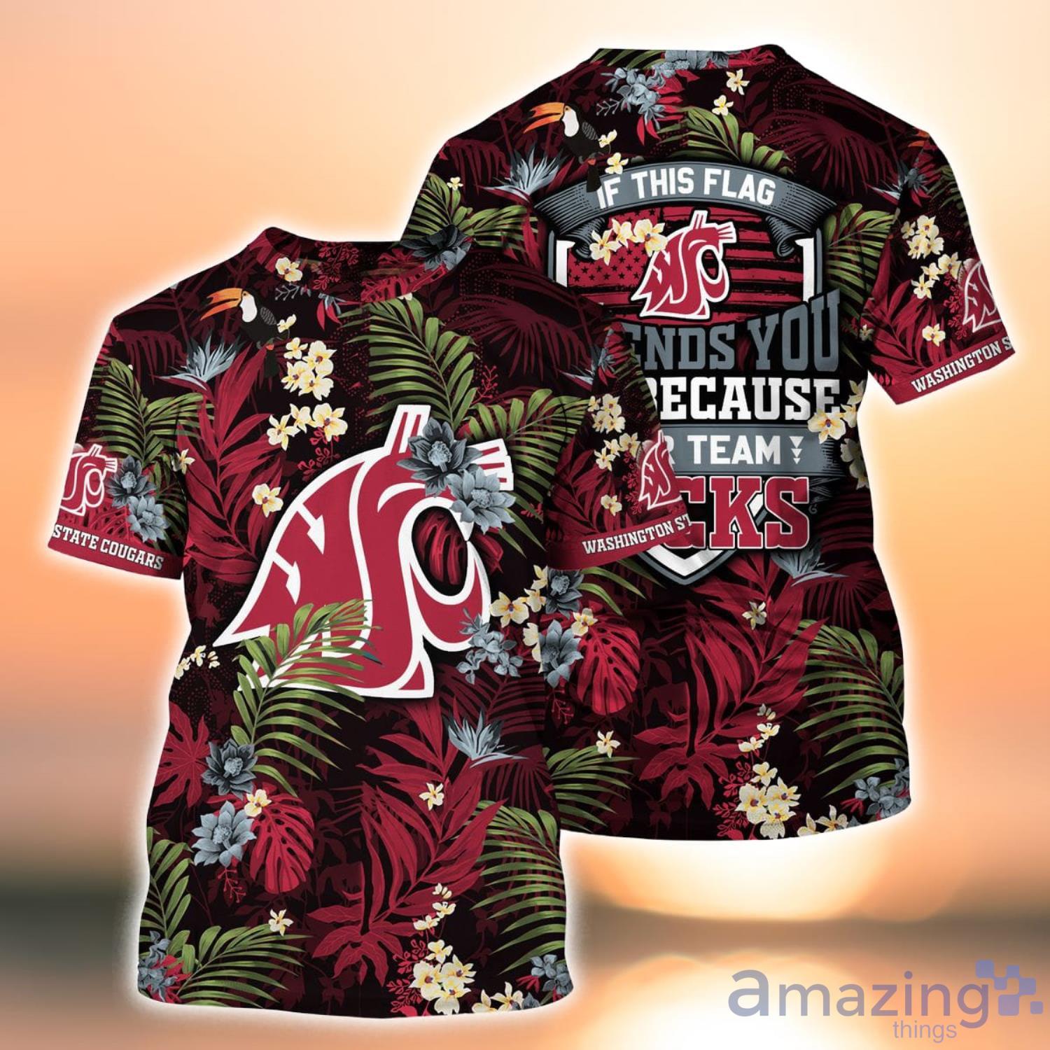 Endastore Washington Nationals 3D Hawaiian T-Shirt