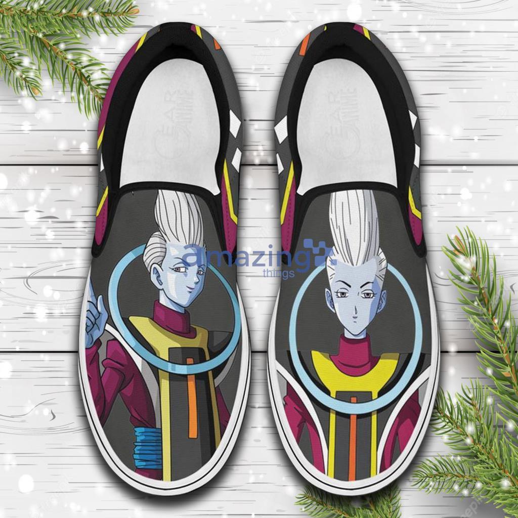Whis Dragon Ball Custom Anime Slip On Sneakers Shoes - Whis Dragon Ball Custom Anime Slip On Sneakers Shoes